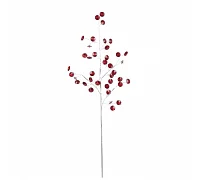 Гілка декоративна Yes! Fun Кристали, 60 см, червона (973920)