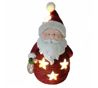 Новорічна декоративна фігура Novogod'ko Дід Мороз, 46 см, LED (974206)