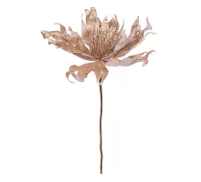 Квітка декоративна Novogod'ko Хризантема, шампань, 40 см (973969)
