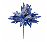 Цветок декоративный Novogod'ko Хризантема, синий, 40 см (973967)