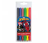 Фломастеры YES 6 цветов Marvel.Spiderman (650513)