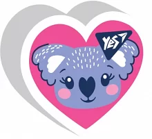 Ластик фигурный YES Koala (560573)