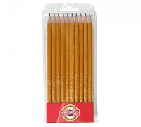 Набір олівців графітові Koh-i-noor 10 штук 2H-2B (1570.10)