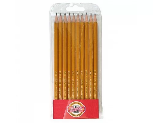 Набір олівців графітові Koh-i-noor 10 штук 2H-2B (1570.10)