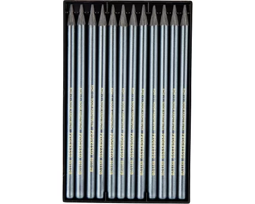 Набір олівців графітових Progresso Koh-i-noor 12 штук 2В (8911)