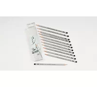 Набір олівців графітових  Raffine  Marco 12 шт. HВ (2H-7000DM)