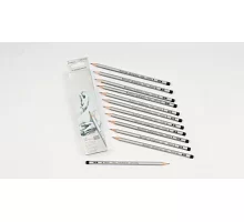 Набор карандашей графитных Raffine Marco 12 шт. 2H (2H-7000DM)