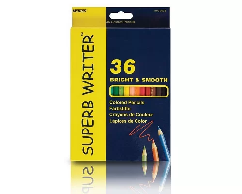 Набір кольорових олівців Superb Writer 36 кольорів Marco  (4100-36CB)