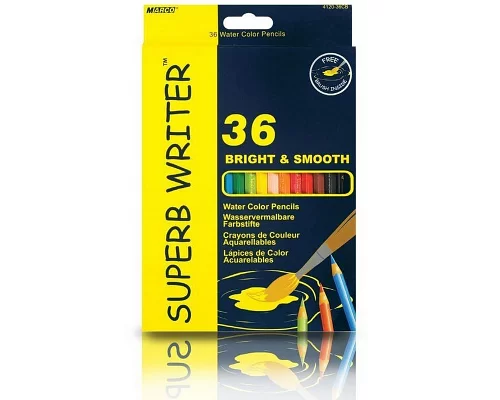 Набір акварельних олівців Superb Writer 36 кольорів Marco  (4120-36CB)