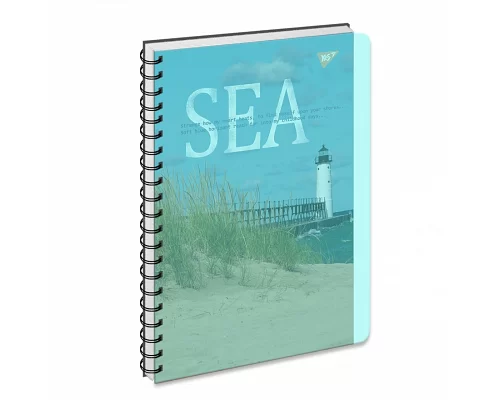 Тетрадь для записей YES А4/144 пластиковая обложка Sea (160117)