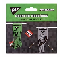 Закладки магнітні YES Minecraft 2шт. (707828)