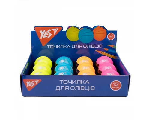 Точилка YES Sphere із контейнером (620560)