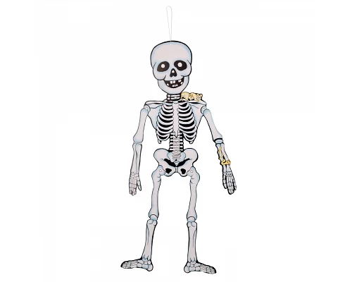 Декор Yes! Fun Хэллоуин Скелет 60см картон (974322)