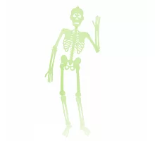 Декор Yes! Fun Хэллоуин Скелет 90см светится в темноте (974353)