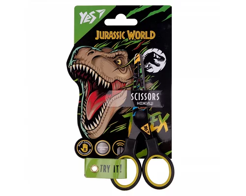 Ножницы YES Jurassic World 13см с принтом на лезвии (480418)