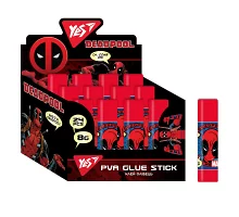 Клей-карандаш YES 8г PVA Marvel.Deadpool (320278)