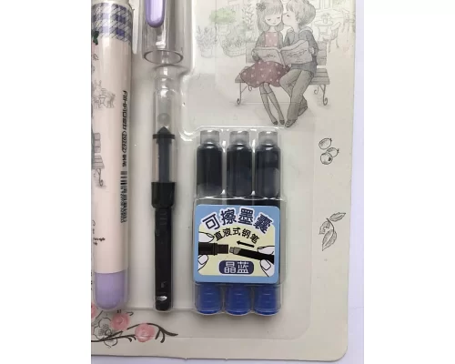 Перьевая чернильная ручка для каллиграфии Aihao Sweet Secret со сменными капсулами (2860)