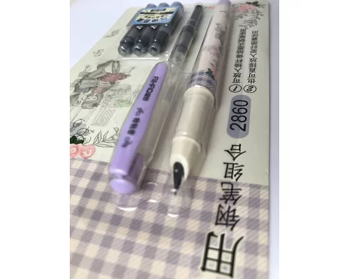 Перьевая чернильная ручка для каллиграфии Aihao Sweet Secret со сменными капсулами (2860)