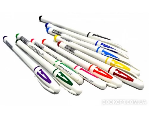 Набір кольорових гелевих ручок Aihao 6 шт 0.5 мм (AH801A-6)