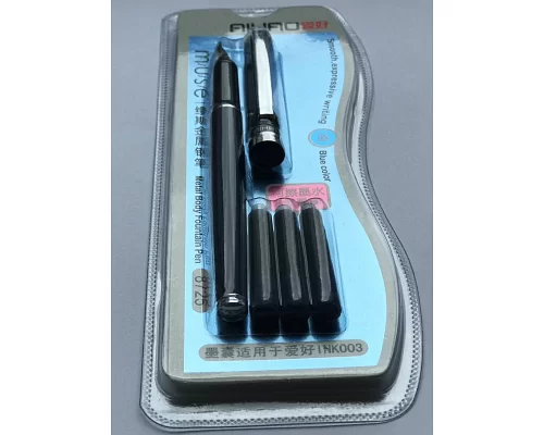 Перова чорнильна металічна ручка для каліграфії Aihao Sweet Secret зі змінними капсулами (8725)