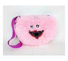Мягкая игрушка сумка Хагги Вагги розовая 24х16 см (4010)