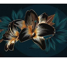 Картина по номерам Роскошные лилии Идейка 40х50 (KHO2999)