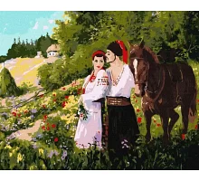 Картина за номерами Патріотична Побачення Олександр Закусілов 40х50 Ідейка (KHO4938)