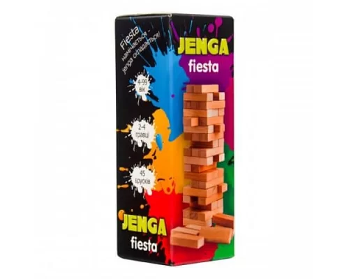 Настольная игра Jenga Fiesta укр Strateg (30964S)