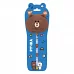Ручка кулькова пухнаста YES Line Friends' Brown (412111)