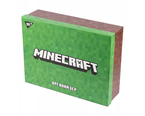 Настольный органайзер в наборе YES Minecraft' картонный 4 предмета (450108)