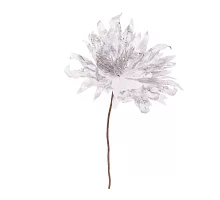 Квітка декоративна Novogod'ko Хризантема срібло 40см (973968)