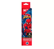 Олівці кольорові YES 6 кол Marvel Spiderman (290700)