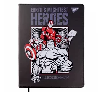 Щоденник шкільний YES PU інтегральний Marvel Avengers (911390)