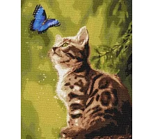 Картина за номерами Загадковий метелик 40х50 Идейка (KHO4150)