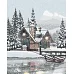 Картина за номерами Сніжна тиша ©akvamarinel_art 40х50 Ідейка (KHO2873)