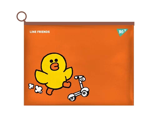 Папка-конверт YES B6 на молнии Line Friends. Sally (492094)