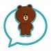 Закладка металева YES Line Friends (707832)