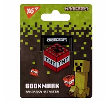 Закладка металлическая YES Minecraft (707837)