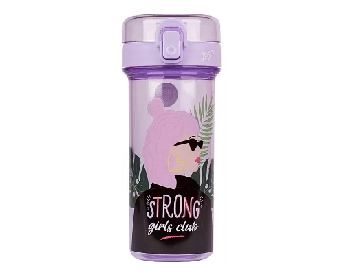 Бутылка для воды YES Strong Girls 430мл (707629)