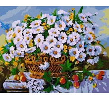 Картина по номерам Летние цветы ©Александр Закусилов Идейка 40х50 (KHO3118)