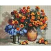 Алмазна мозаїка Квіткові обійми ©Валентина Баранюк Ідейка 40х50 (AMO7406)