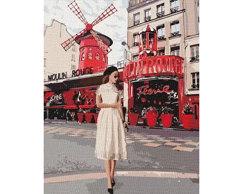 Картина по номерам Moulin Rouge Идейка 40х50 (KHO4657)