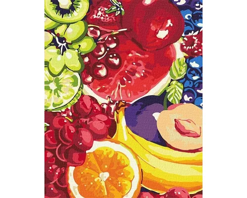 Картина по номерам Сладкие фрукты Идейка 40х50 (KHO2937)