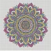 Алмазна мозаїка Візерунки у стилі мандала розміром 30х30 см Strateg (CA-0061)