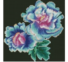 Алмазна мозаїка Неонові квіти розміром 30х30 см Strateg (CA-0062)