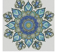 Алмазна мозаїка Візерунок сапопізнання розміром 30х30 см Strateg (CA-0066)