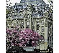 Картина за номерами Готель на Дерибасівській з лаком та рівнем розміром 40х50 см Strateg (SY6564)