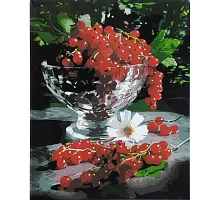 Картина за номерами Калинова ваза розміром 40х50 см Strateg (SY6854)