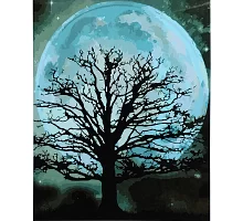 Картина за номерами Місячне дерево розміром 40х50 см Strateg (SY6897)