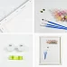 Картина за номерами Три котики з лаком та рівнем розміром 40х50 см Strateg (SY6919)